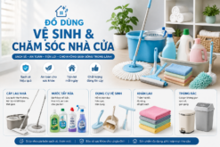 Đồ dùng vệ sinh & chăm sóc nhà cửa