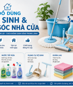 Đồ dùng vệ sinh & chăm sóc nhà cửa