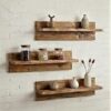 Mẫu kệ gỗ thông pallet treo tường decor không gian sống hiện đại