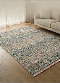 Mẫu thảm trải sàn phòng khách họa tiết Bắc Âu phong cách Scandinavian sang trọng