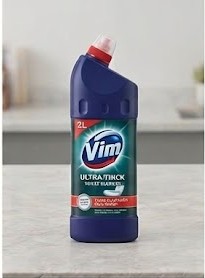 Mẫu nước tẩy rửa nhà vệ sinh đậm đặc Vim siêu tẩy sạch mảng bám ố vàng