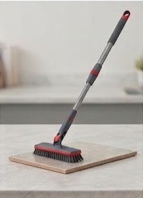 Mẫu bàn chải chà sàn thông minh cán dài kéo giãn điều chỉnh độ dài tiện lợi