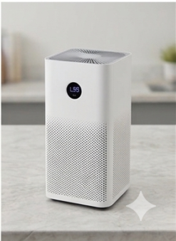 Mẫu máy lọc không khí Xiaomi Smart Air Purifier thế hệ mới thiết kế sang trọng cho phòng ngủ