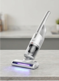 Mẫu máy hút bụi giường nệm cầm tay Deerma diệt khuẩn tia UV thiết kế nhỏ gọn cho gia đình